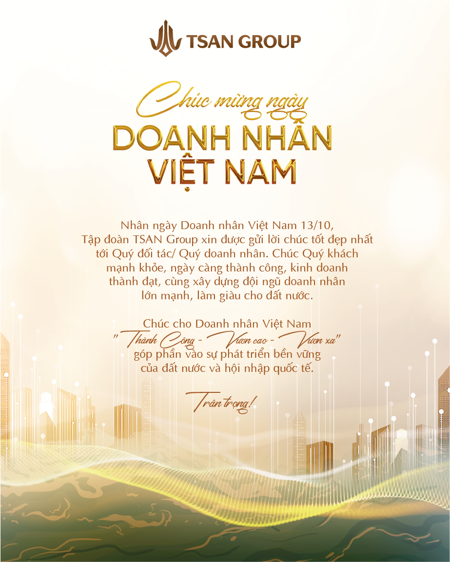 CHÚC MỪNG NGÀY DOANH NHÂN VIỆT NAM 13.10.2024